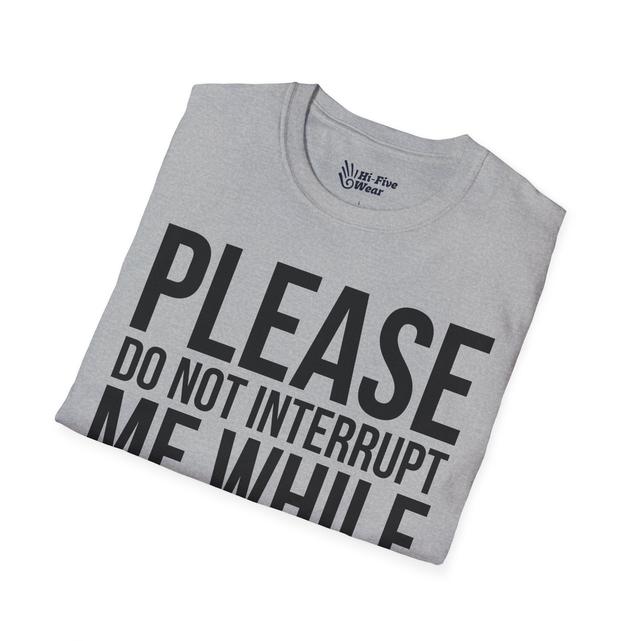 Please Don't Interrupt Me While I'm Ignoring You Tee