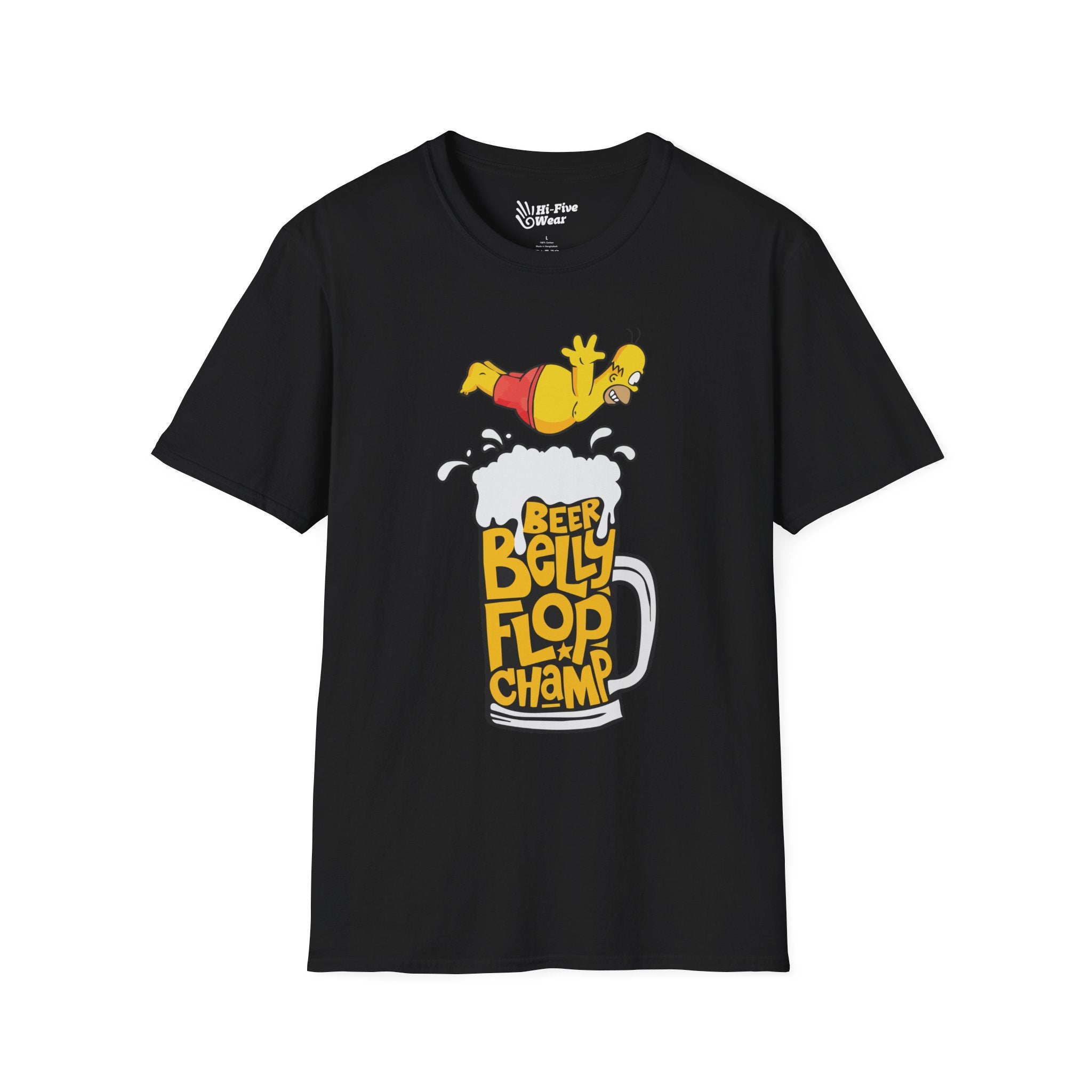 Beer Belly Flop Champ Tee