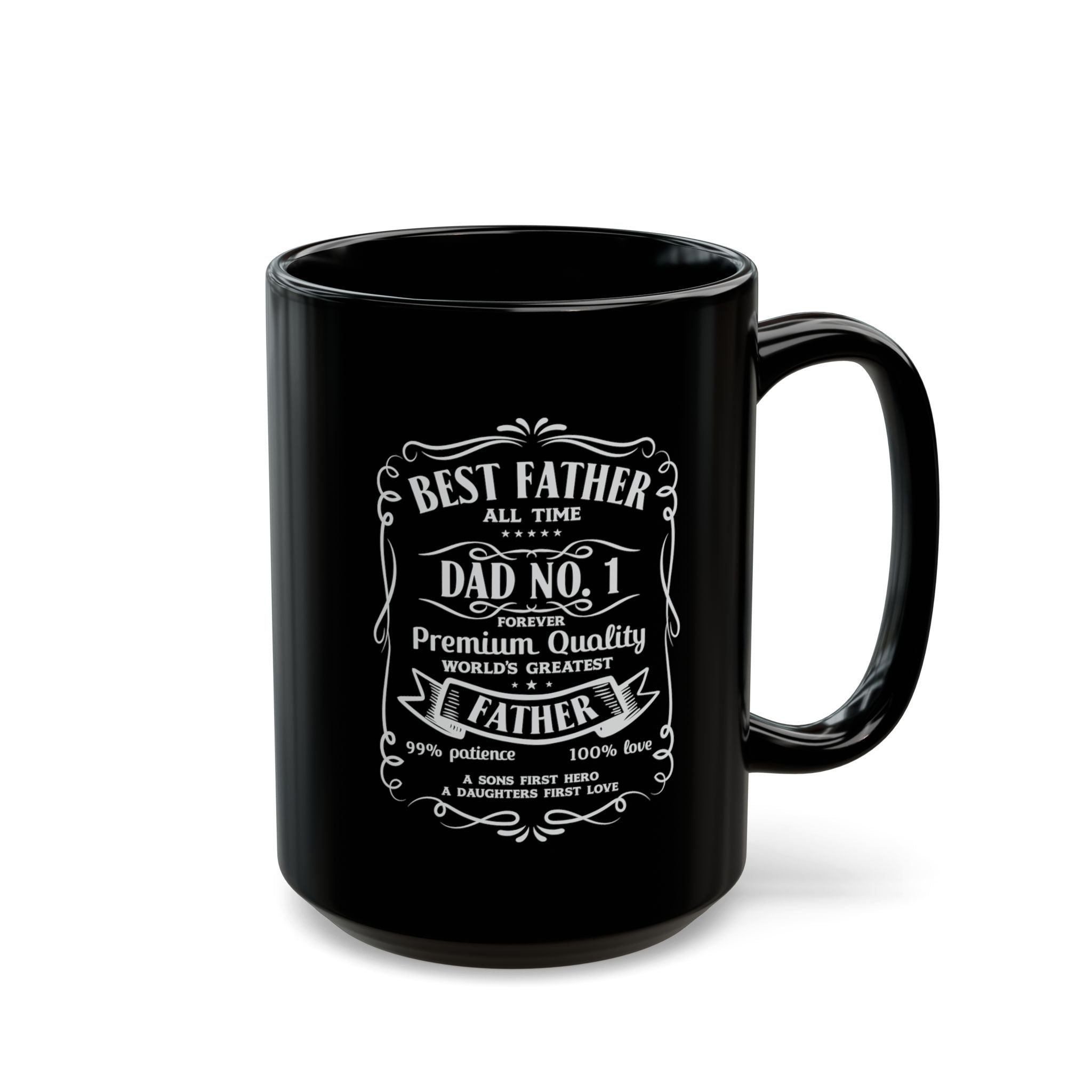 Best Father Old No. 1 JD – Coffee Mug (11oz & 15oz)
