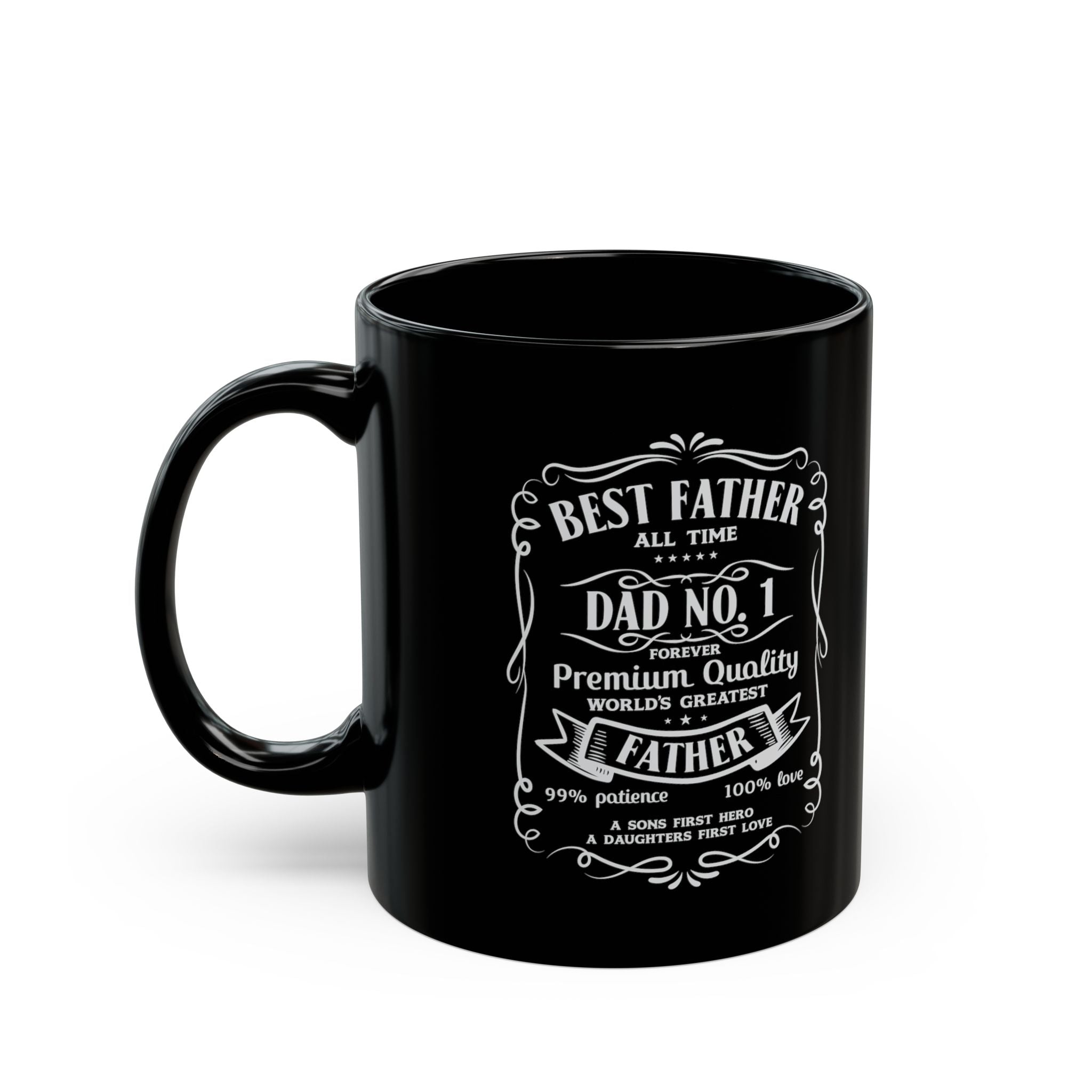 Best Father Old No. 1 JD – Coffee Mug (11oz & 15oz)