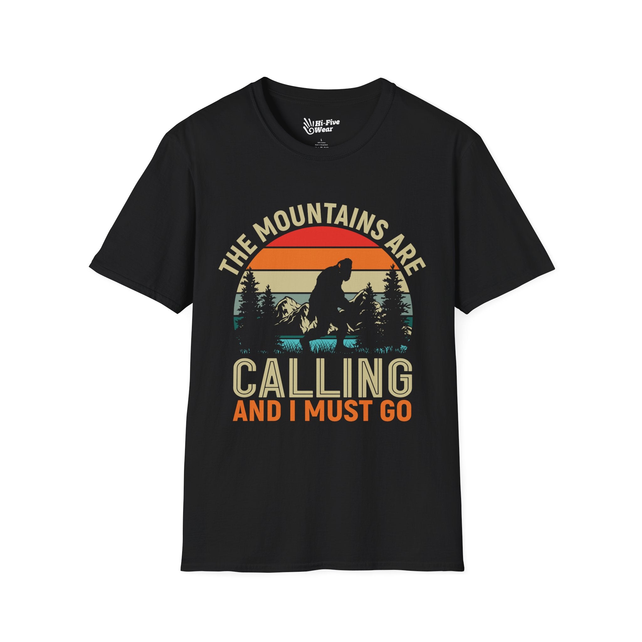 The Mountains Are Calling & I Must Go - Softstyle Tee