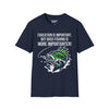 Education Is Important But Bass Fishing Is More Importanter Tee