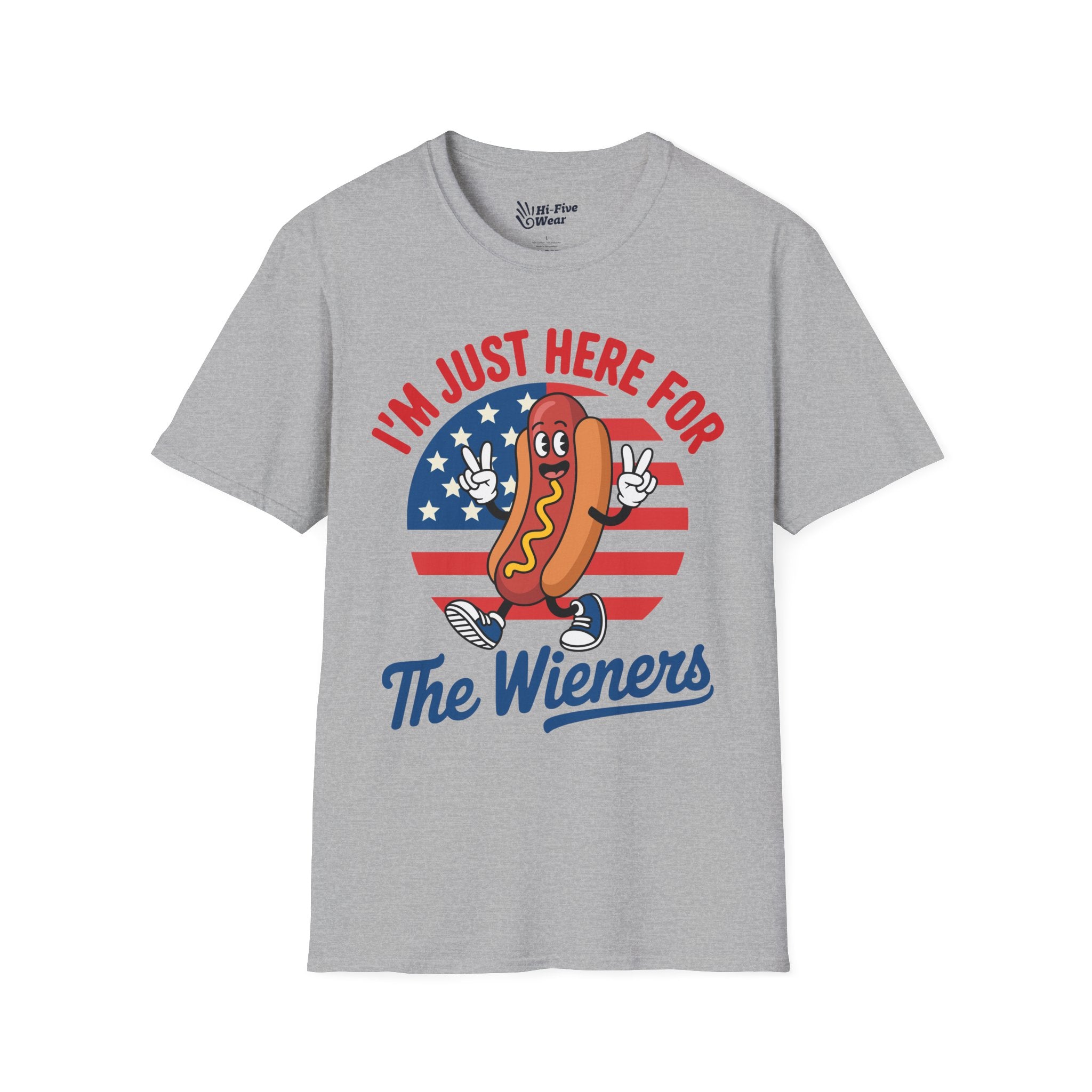 I'm Just Here For The Weiners - Softstyle Tee
