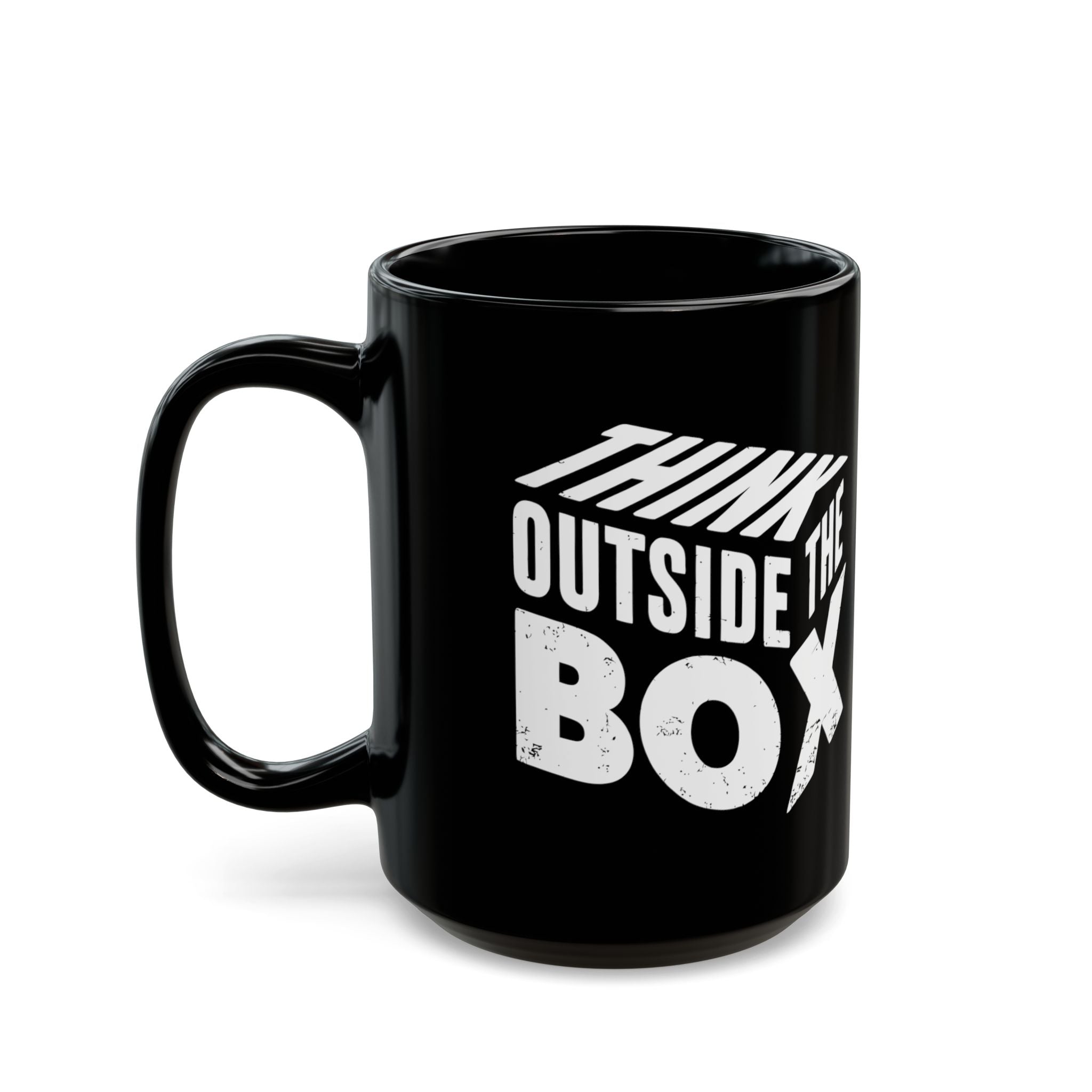 Think Outside The Box 3D – Coffee Mug (11oz & 15oz)