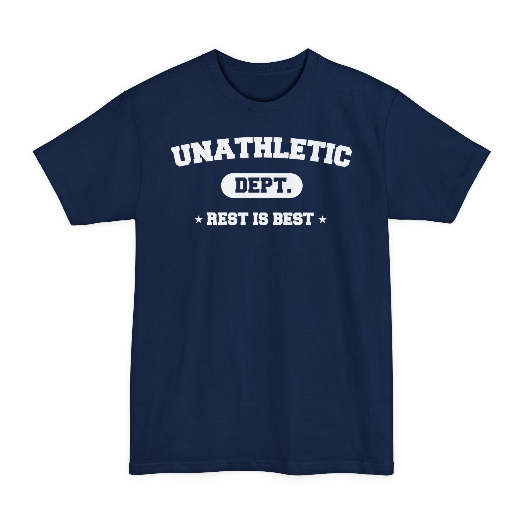 Unathletic Dept. Rest Is Best - Big & Tall Tee