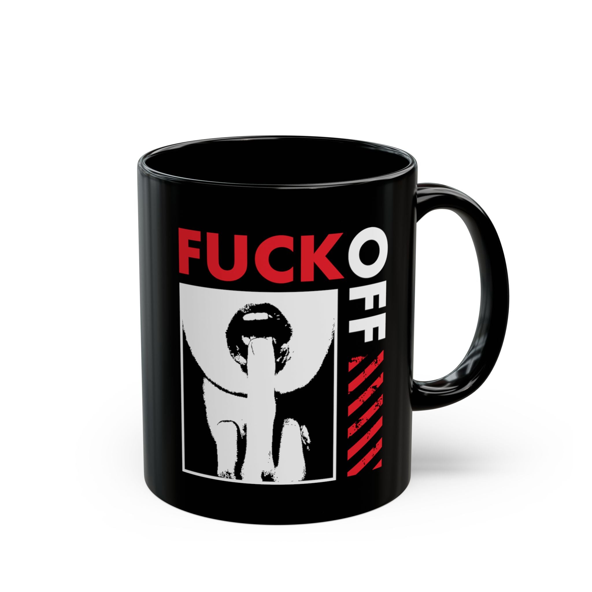 Fuck Off – Coffee Mug (11oz & 15oz) ceramic coffee mug with funny saying