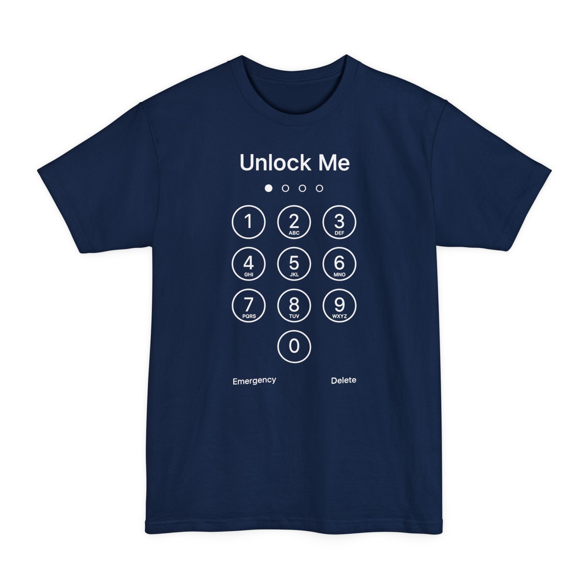 Unlock iPhone Screen - Big & Tall Tee