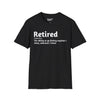 Retired Definition Tee