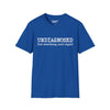 Undiagnosed, But Something Aint Right Tee graphic t-shirt with funny saying