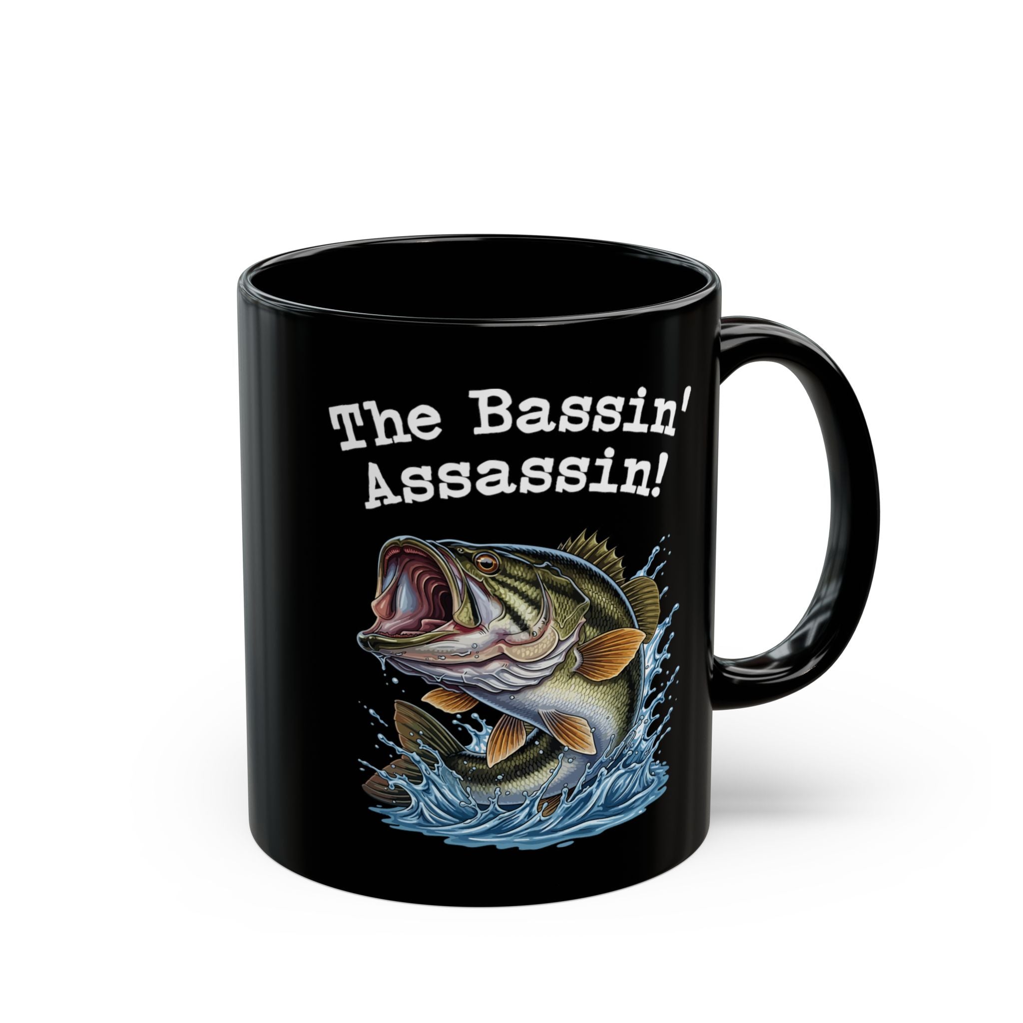 The Bassin' Assassin Coffee Mug – (11oz & 15oz)