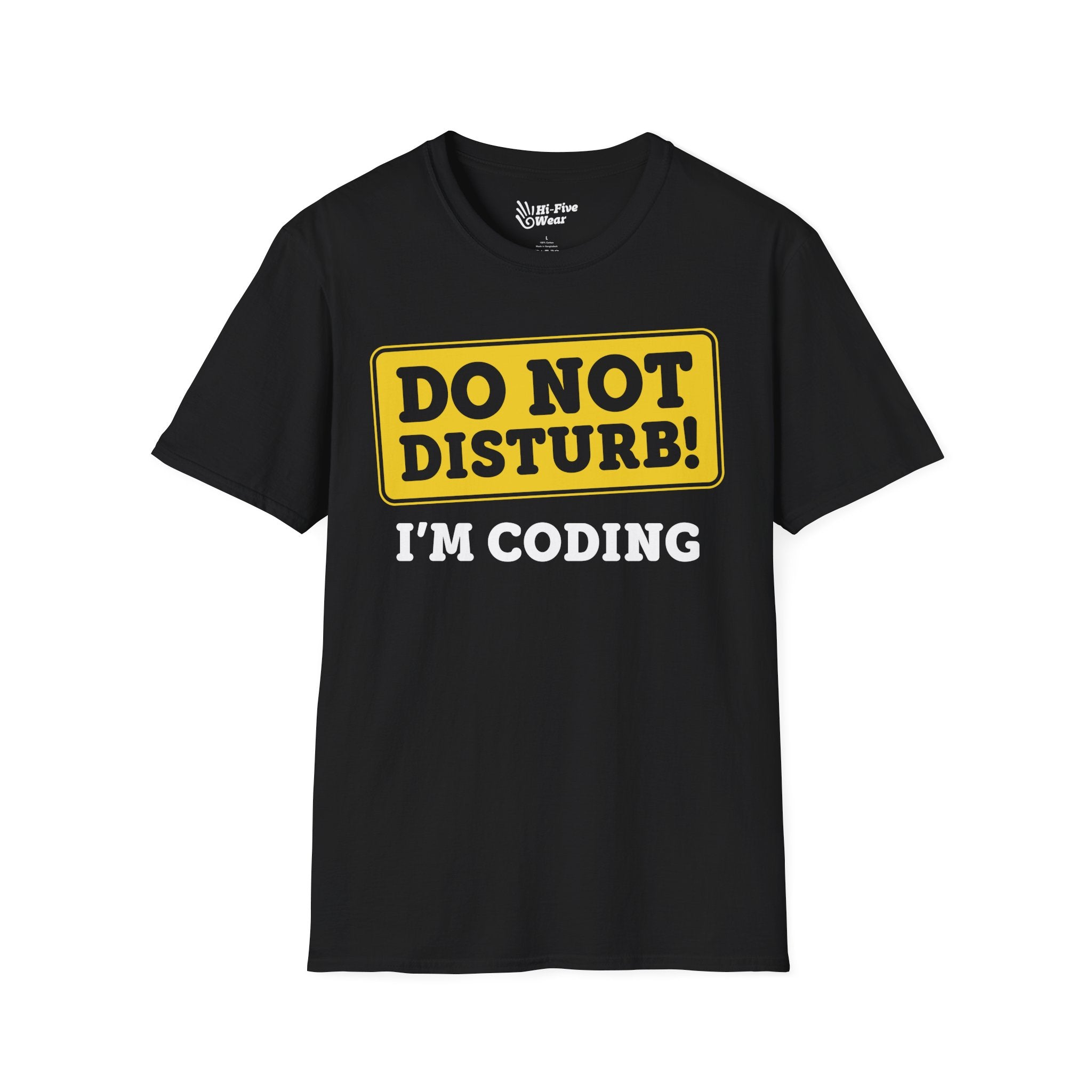 Do Not Disturb, I'm Coding Tee