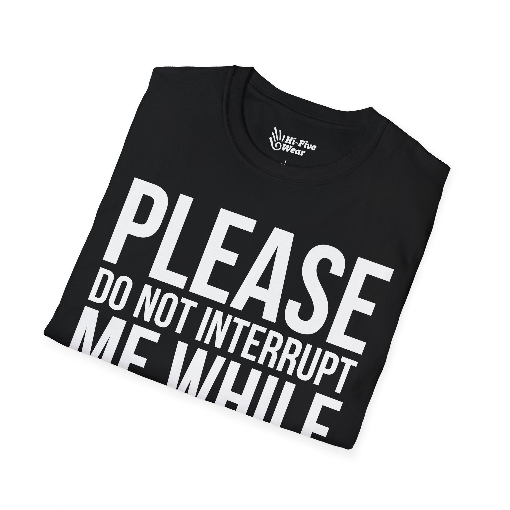 Please Don't Interrupt Me While I'm Ignoring You Tee