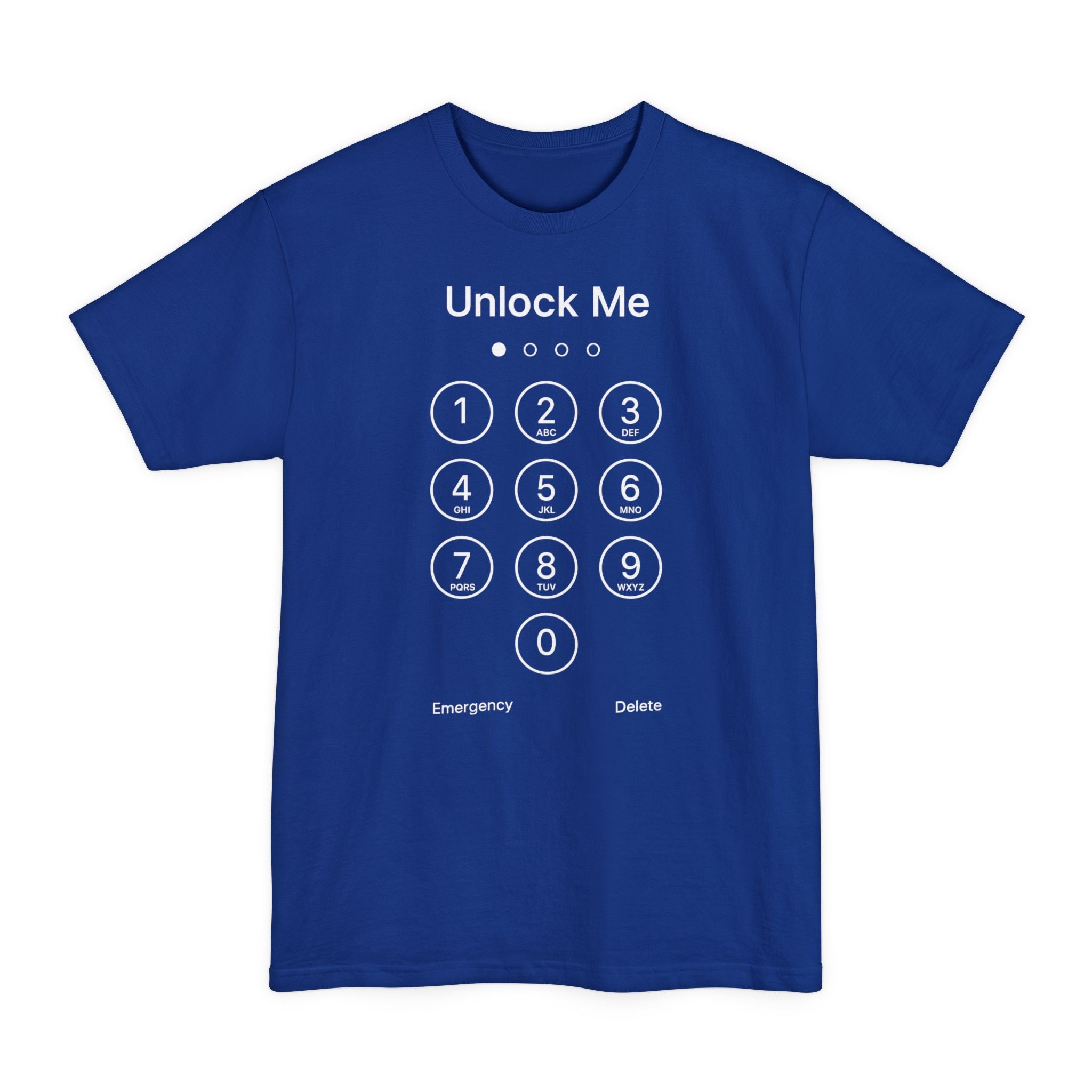Unlock iPhone Screen - Big & Tall Tee