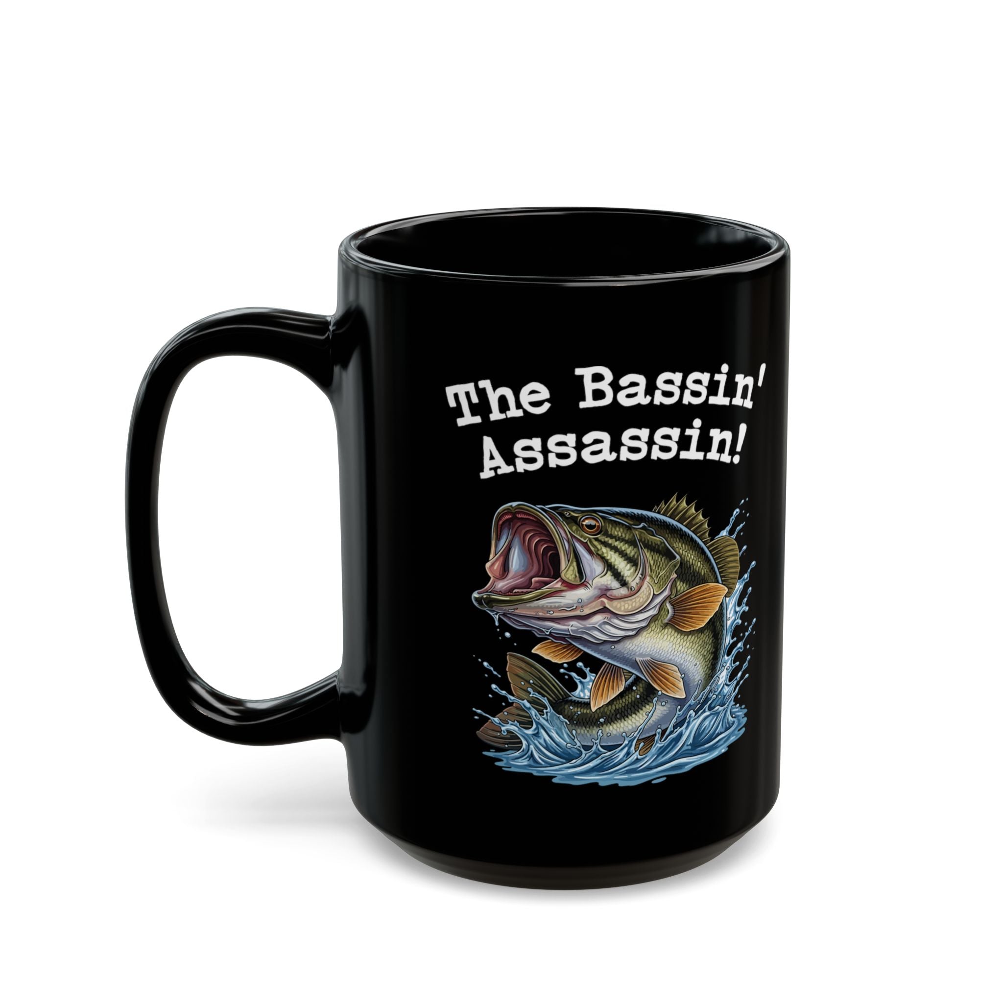 The Bassin' Assassin Coffee Mug – (11oz & 15oz)