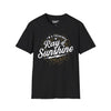 I'm A Freakin Ray Of Sunshine Tee graphic t-shirt with funny saying