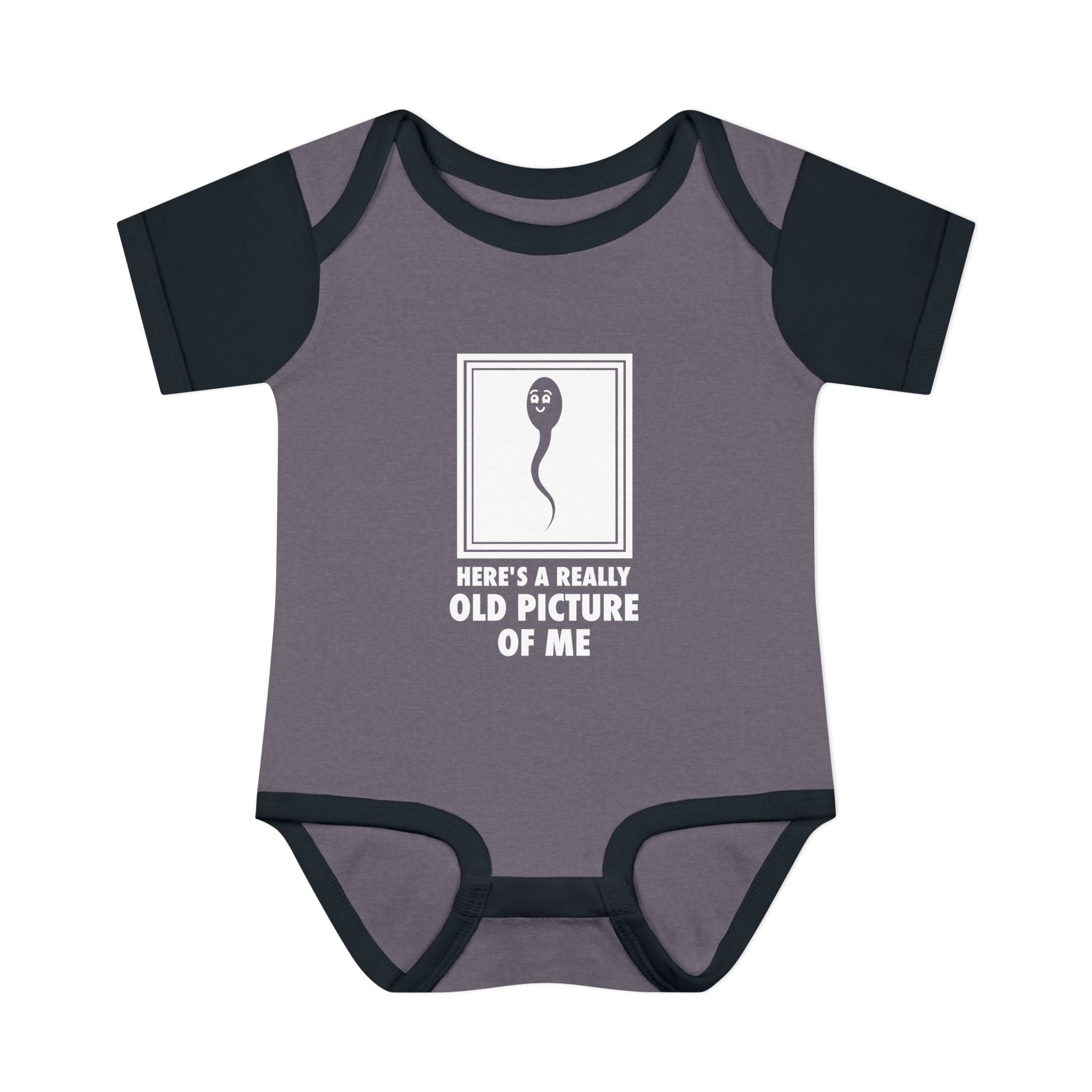 Here Is A Really Young Picture Of Me Baby Onesie