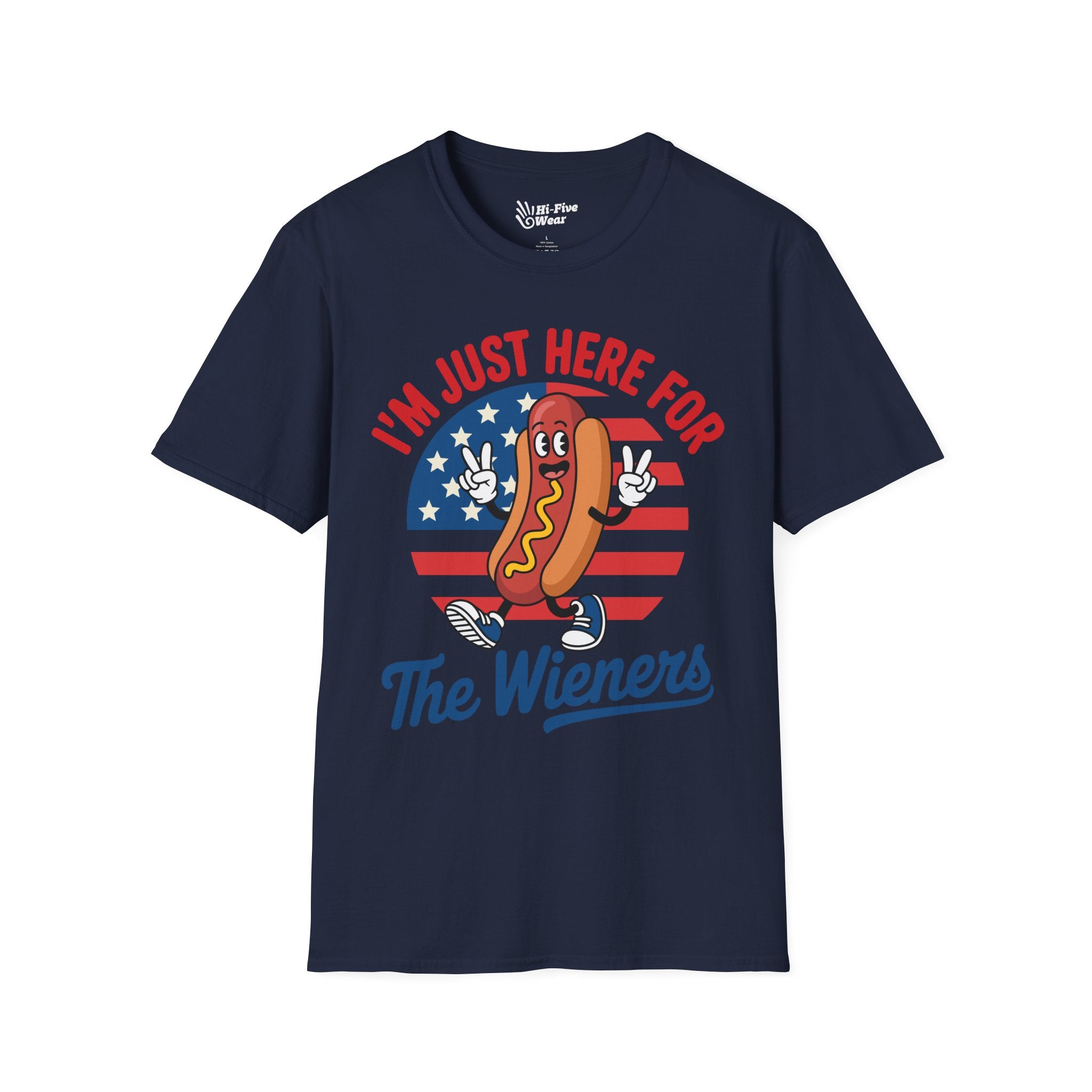 I'm Just Here For The Weiners - Softstyle Tee